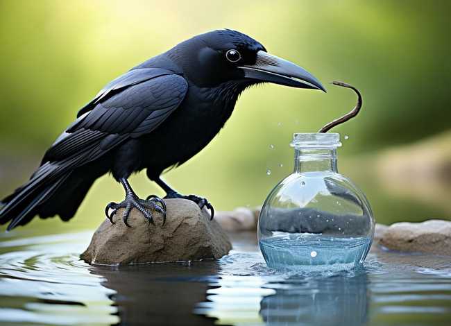 乌鸦喝水故事故事 - 乌鸦喝水故事故事内容