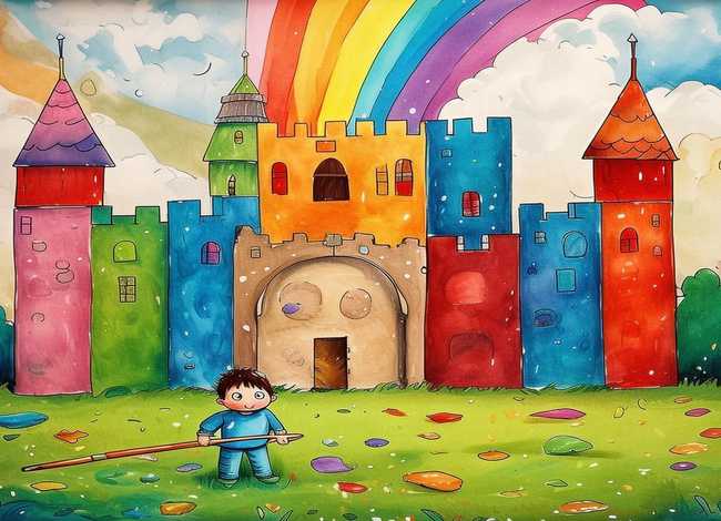 儿童自制绘本故事图片 手绘；幼儿自制绘本故事图画