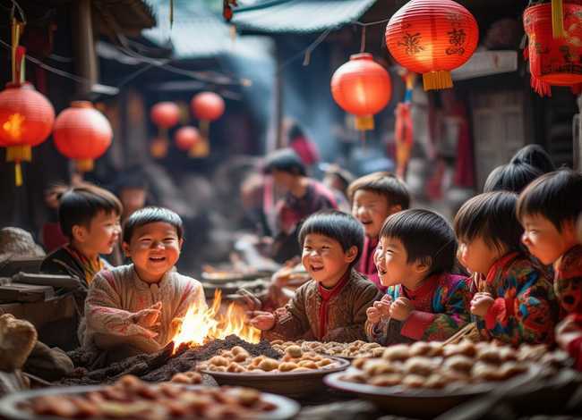 儿童春节故事简短；简单春节故事