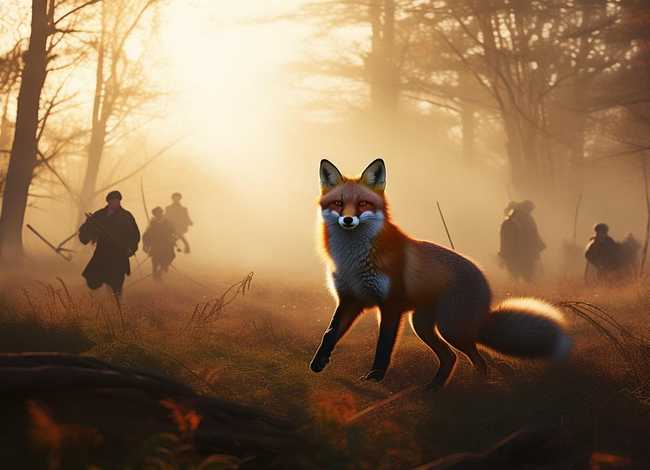 猎人的故事 - 为什么喜欢狐狸打猎人的故事