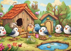 麻雀绘本故事（麻雀幼儿园绘本故事）