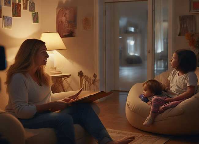 妈妈讲故事视频 妈妈讲故事的视频