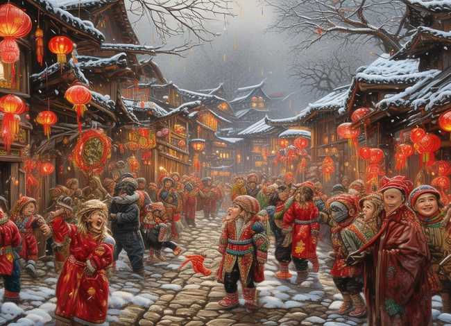 过年的儿童古诗；过年相关的古诗或儿歌