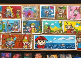 故事贴画板报、故事贴画板报怎么画