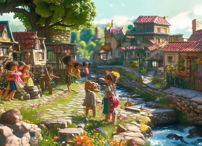 儿童故事我的家乡 - 幼儿故事我的家乡