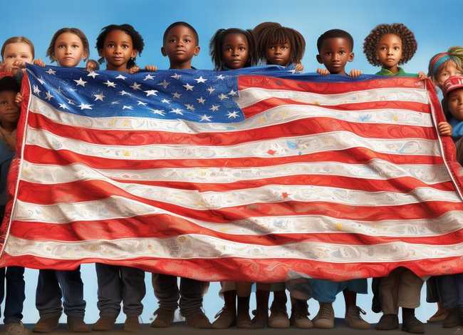 国旗多美丽儿童故事；国旗国旗多美丽故事