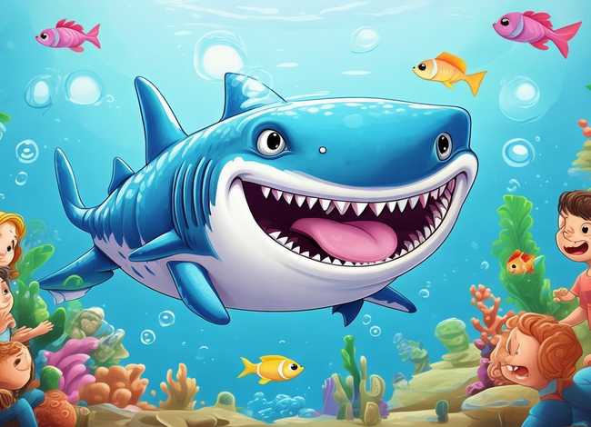 鲨鱼绘本故事0-3岁早教;鲨鱼的绘本故事 鲨鱼绘本故事0-3岁早教;鲨鱼的绘本故事