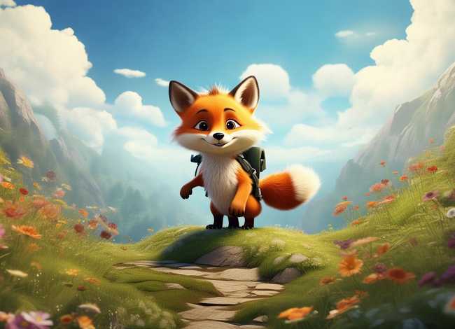 儿童故事小狐狸爬山；狐狸爬山的故事