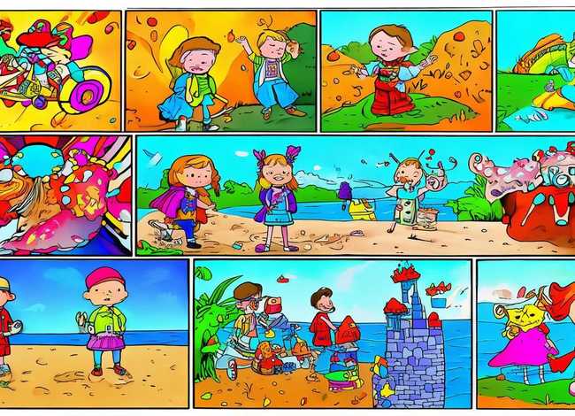 儿童连环画图片大全 - 儿童连环画图片大全8张