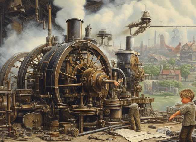 瓦特的故事、蒸汽瓦特的故事