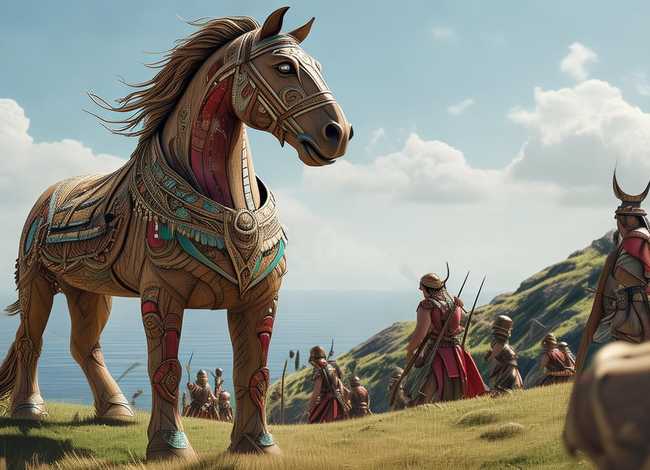 特洛伊木马儿童故事,特洛伊木马故事简介 特洛伊木马儿童故事,特洛伊木马故事简介