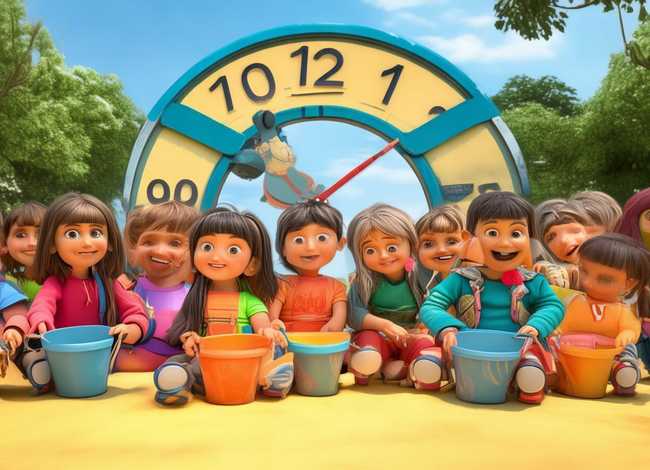 儿童守时儿歌；遵守时间儿歌