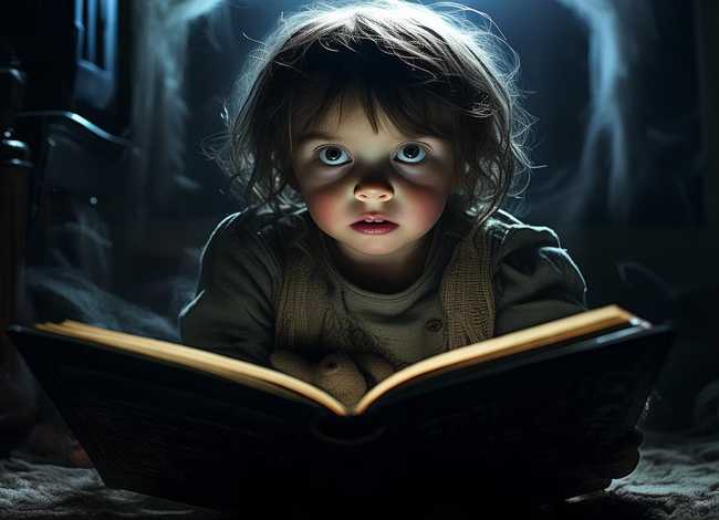 幼儿听鬼的故事吓人；幼儿听鬼的故事吓人视频