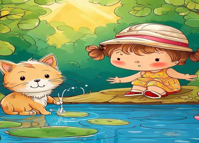 儿童早教故事视频大全小猫钓鱼、幼儿故事小猫钓鱼视频播放