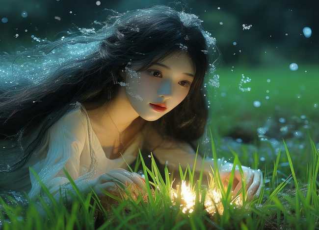 田螺姑娘的故事；田螺姑娘的故事配图