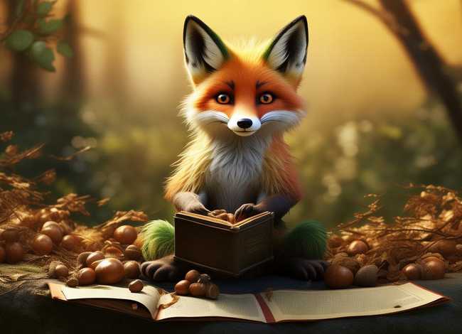 有智慧的狐狸儿童故事，智慧的狐狸的故事