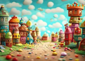 画画拼音王国 - 拼音王国的简笔画