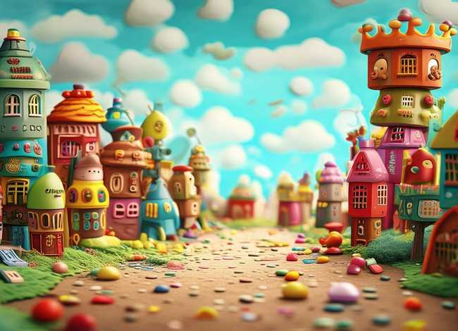 画画拼音王国 - 拼音王国的简笔画