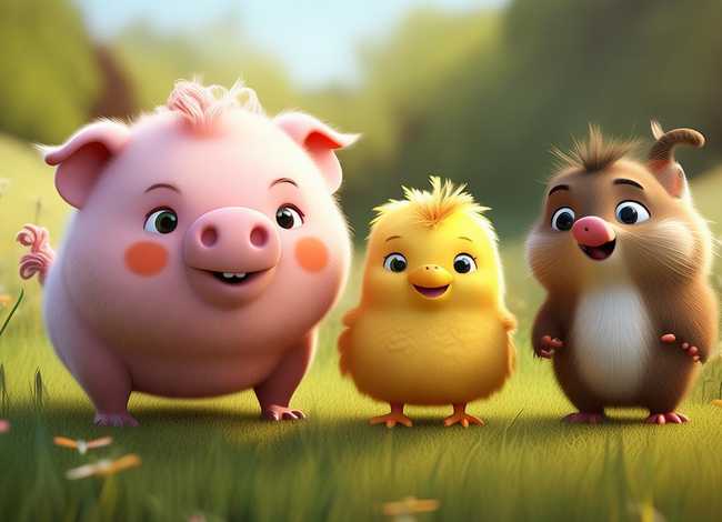 幼儿故事好朋友小猪小鸡小老鼠（幼儿故事好朋友小猪小鸡小老鼠教案）