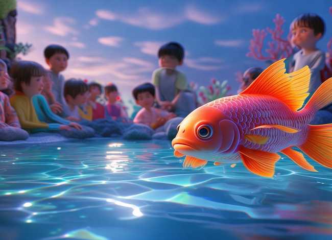 小金鱼的故事儿童故事视频、小金鱼的故事睡前故事