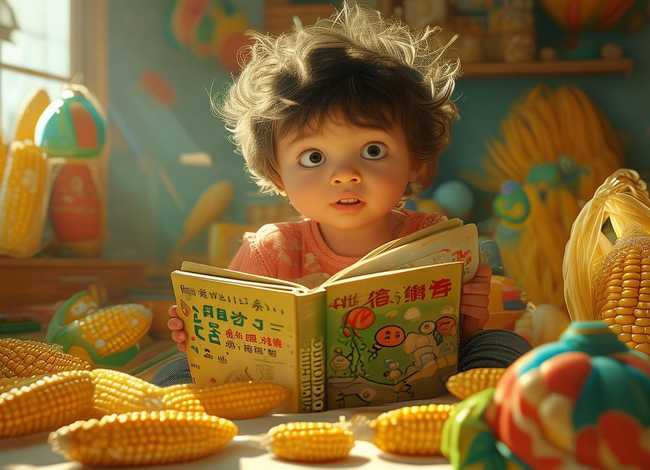 玉米的故事完整版儿童故事，玉米的故事书