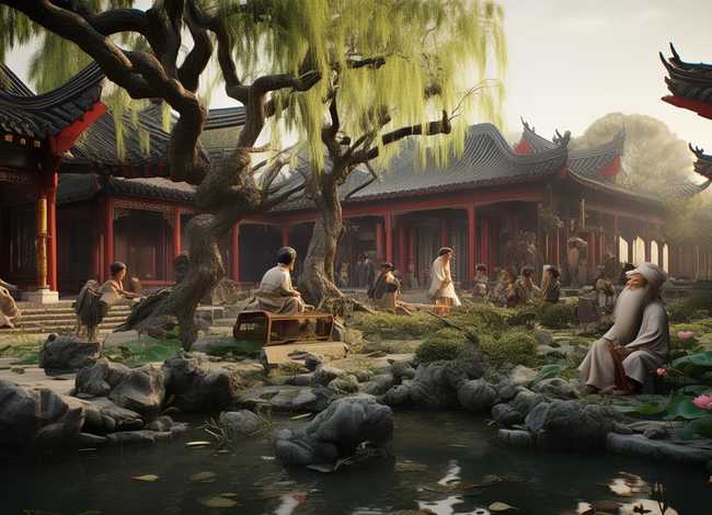 中国传统故事图片（中国传统文化故事图片）