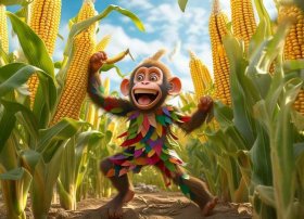 玉米的故事完整版，猴子掰玉米的故事完整版