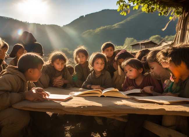贫困山区孩子故事；贫困山区孩子故事大全