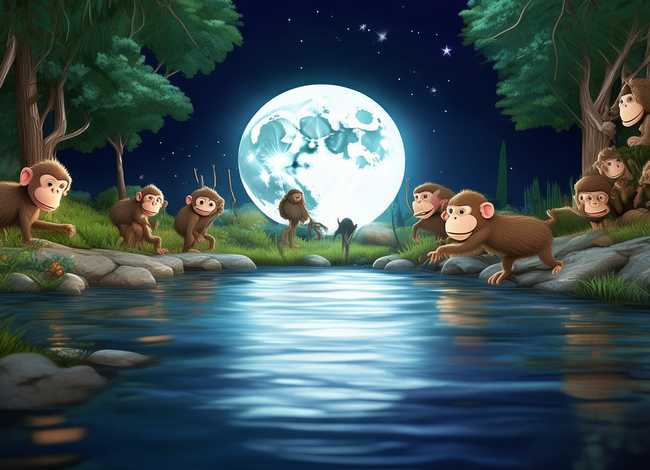 儿童故事视频全集，儿童故事视频全集猴子捞月亮