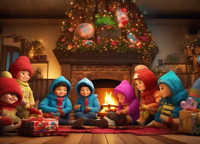 儿童羽绒服故事；七件羽绒服的故事