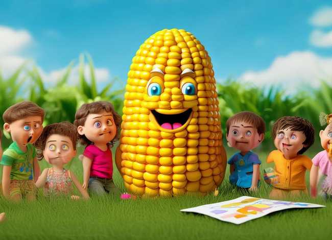 儿童动画大玉米故事、玉米的小故事幼儿园