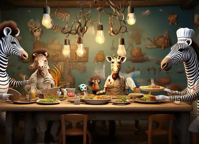 动物餐厅故事 - 动物餐厅故事线