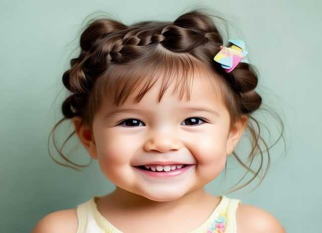 儿童中长发编发大全简单漂亮，儿童长发编发大全简单漂亮发型
