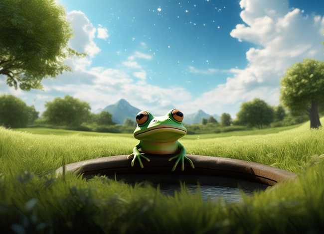 坐井观天新编故事，坐井观天新编故事400字四年级