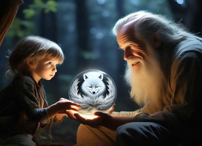 白狐的传说儿童故事；白狐的故事传说简概