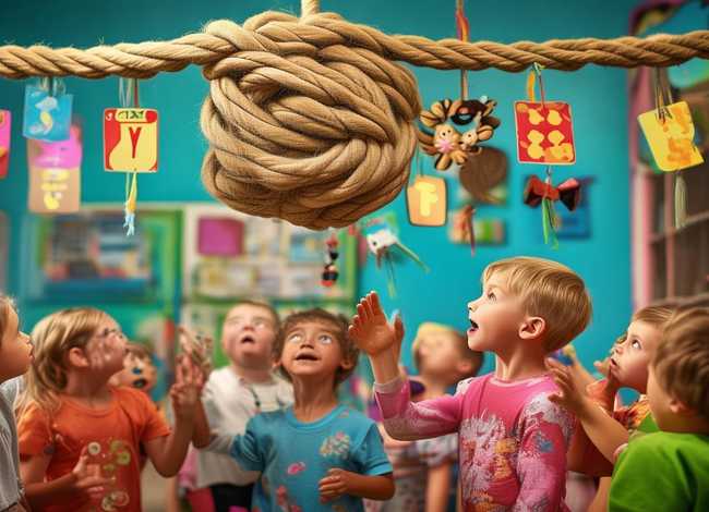 儿童故事绳子那头是什么，绳子那头是什么幼儿园语言教案