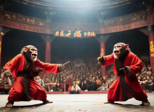 真假美猴王故事表演，真假美猴王故事表演主持词和串词