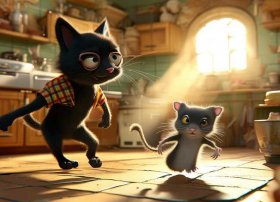 猫和老鼠儿童故事编写600字 - 猫和老鼠的故事作文600字