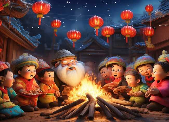 过年的儿童故事和传说、幼儿故事过年的传说