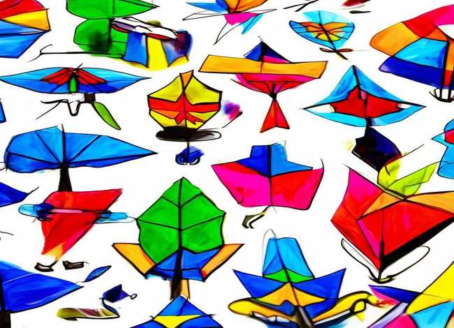 儿童风筝简笔画图片大全 - 儿童风筝简笔画图片大全大图