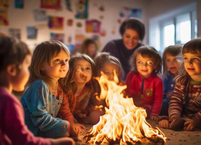幼儿火灾故事、幼儿园火灾逃生的小故事