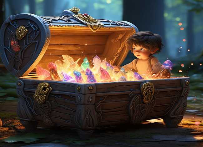 儿童故事百宝盒；百宝箱的故事怎么写