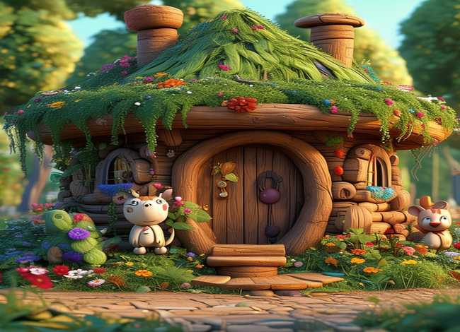 幼儿故事小动物的房子 - 幼儿故事小动物的房子怎么写