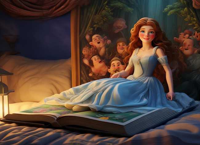 儿童睡前故事白雪公主有声绘本、白雪公主的睡前故事有声音