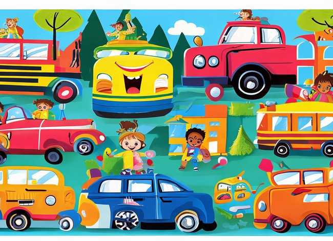 关于车子的儿童绘本故事 幼儿关于车的绘本故事