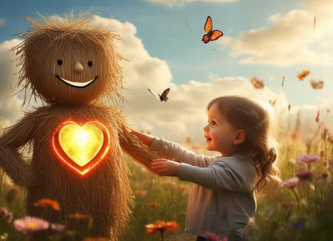 读心的稻草人儿童故事(稻草人的心绘本故事) 读心的稻草人儿童故事(稻草人的心绘本故事)