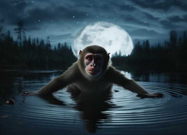 猴子捞月亮的故事，猴子捞月亮的故事睡前故事