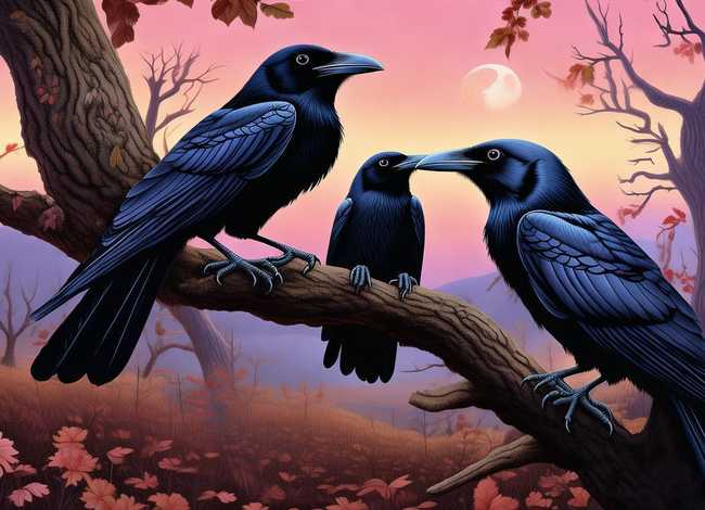七只乌鸦睡前故事（七只乌鸦睡前故事图片）