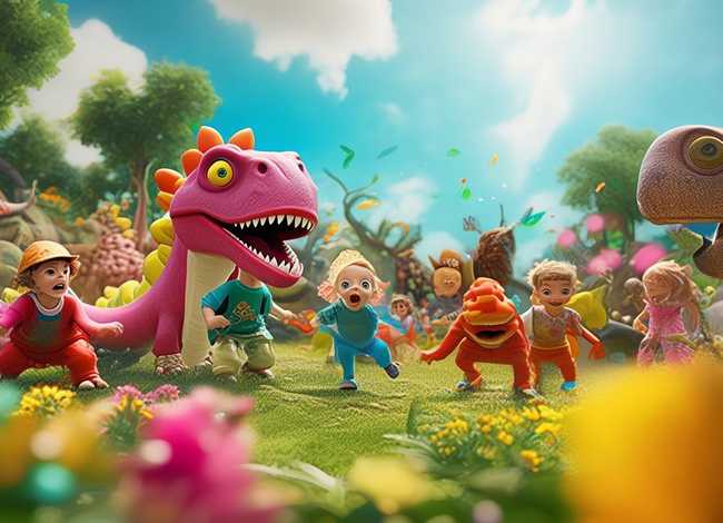 儿童恐龙 - 儿童恐龙乐园