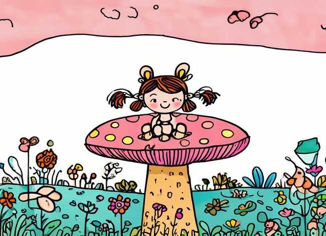 儿童故事插图创编图片；儿童故事插图创编图片简笔画